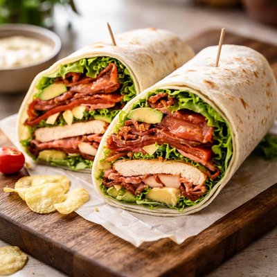 Club sandwich wrap