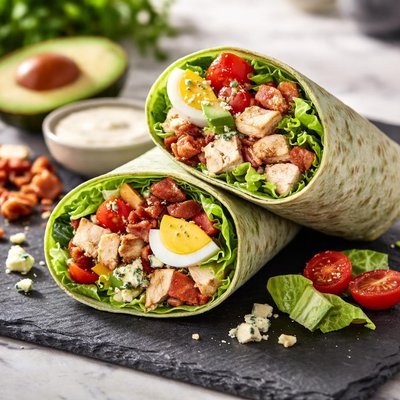 Cobb salad wrap