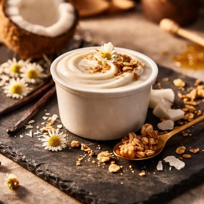 Coco june vanilla chamomile yogurt