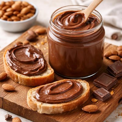 Cocoa almond spread
