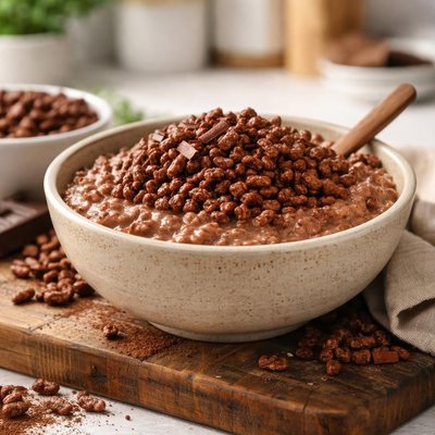 Cocoa crispies hot cereals