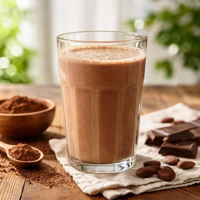 Cocoa milk without sugar