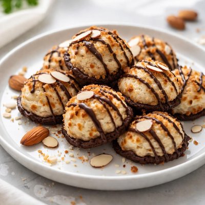 Coconut almond macaroon