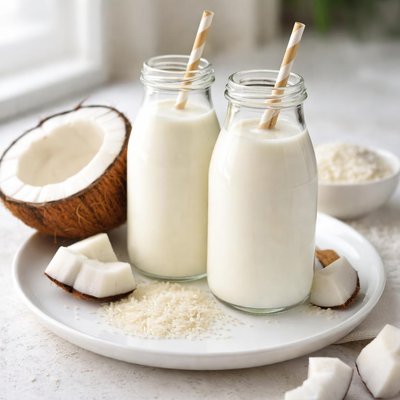 Coconut and rice milk