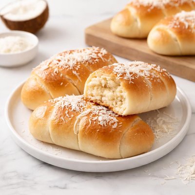 Coconut bread roll