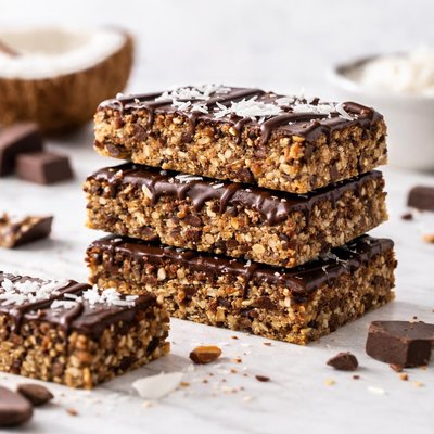 Coconut chocolate grain free treat