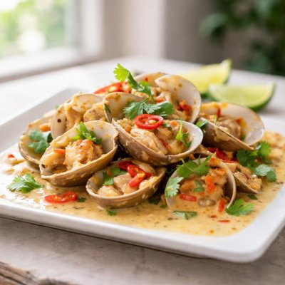 Coconut clam sauce