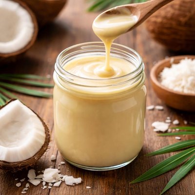 Coconut condensed milk