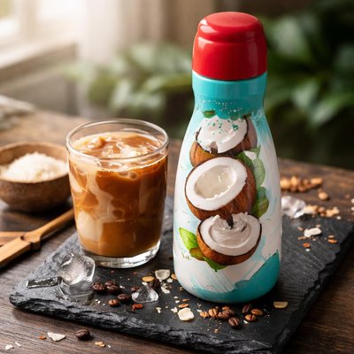 Coconut cream coffee mate creamer