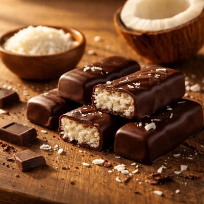 Coconut dark chocolate unreal