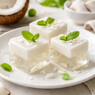 Coconut jelly