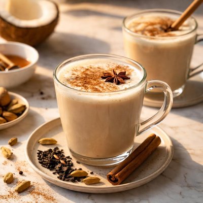Coconut milk chai