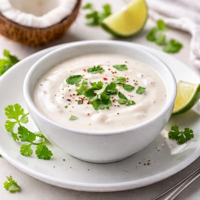 Coconut milk sauce
