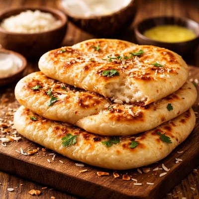 Coconut naan