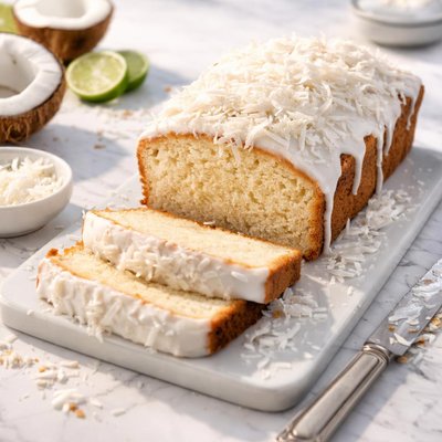 Coconut poundcake