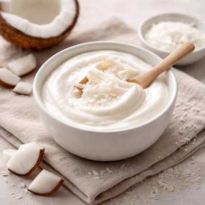 Coconut unsweetened yogurt