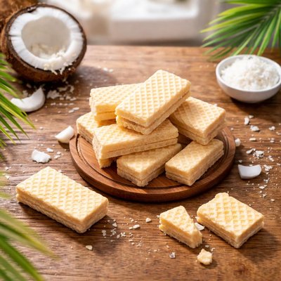 Coconut wafer