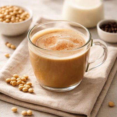 Coffe with soy milk