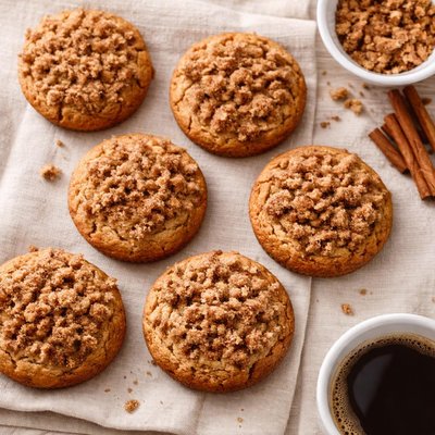 Coffee cake muffin top