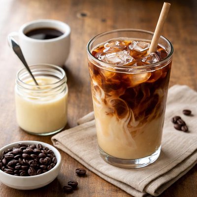 Coffee condensed milk
