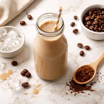 Coffee flavoured milk