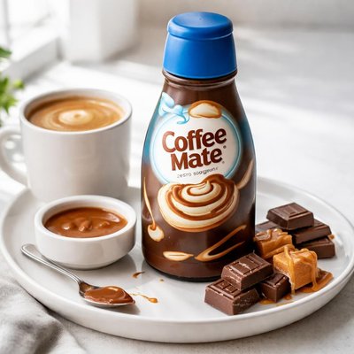 Coffee mate zero sugar chocolate caramel creamer