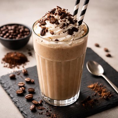 Coffee milk shake
