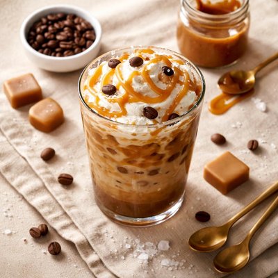 Coffee salted caramel