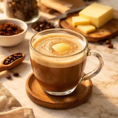 Coffee with butter