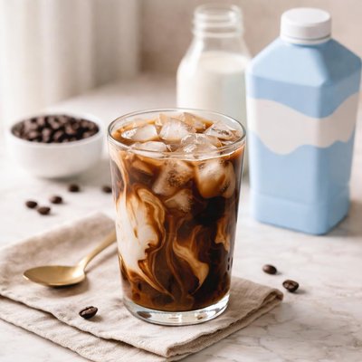 Coffee with fairlife milk