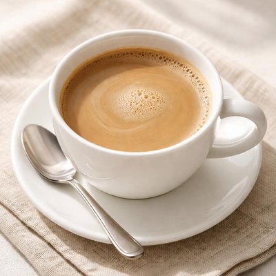 Coffee with milk no sugar