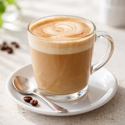 Coffee with skimmed milk