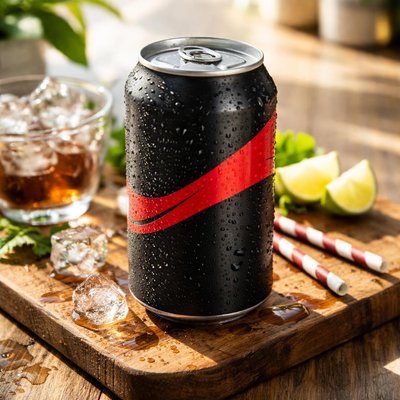 Coke zero can