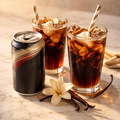 Cola zero vanilla