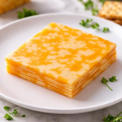 Colby jack cheese slice