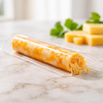 Colby shamrock cheese stick