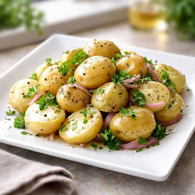 Cold boild potatoes