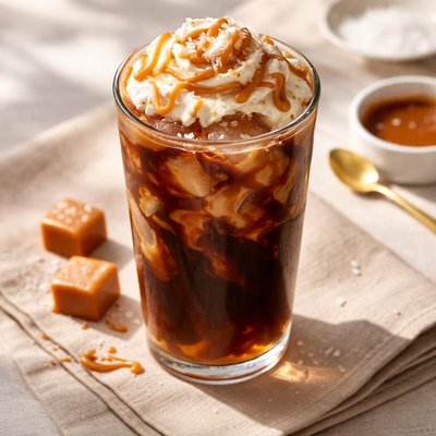 Cold brew salted caramel