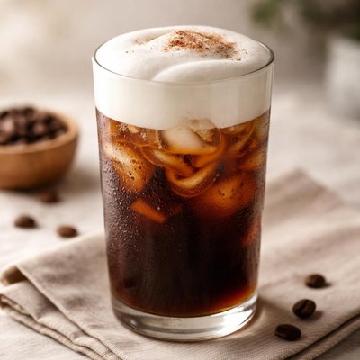 Cold brew with cold foam