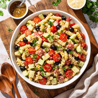 Cold pasta salad
