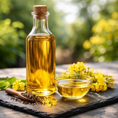 Cold pressed canola oil