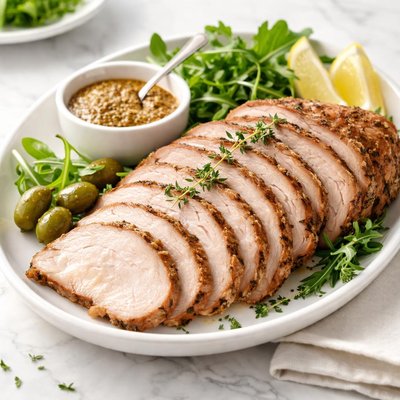 Cold roast pork