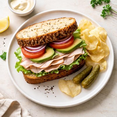 Cold turkey sandwich