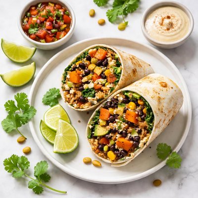 Colectivo vegan sweet potato burrito