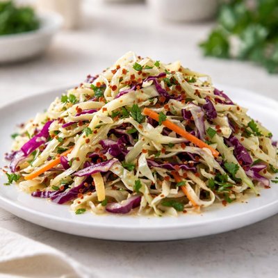 Coleslaw with vinaigrette