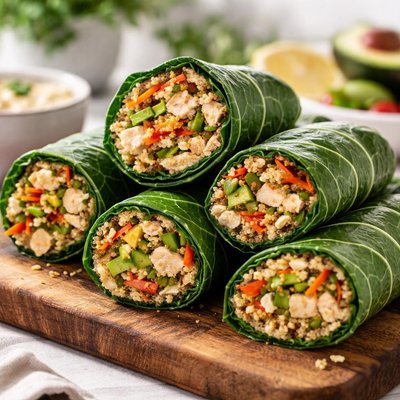 Collard green wraps