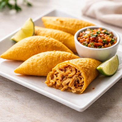 Colombian empanada de pollo