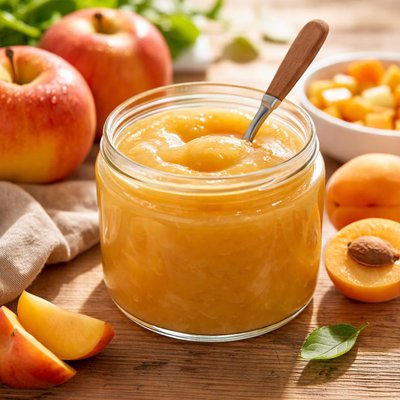 Compote pomme abricot