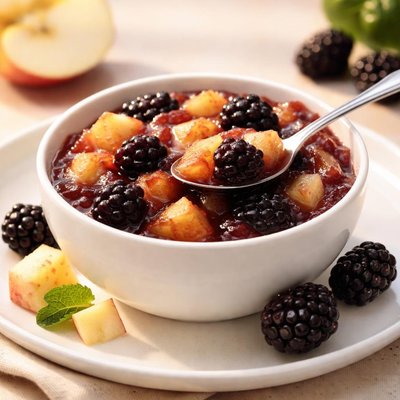 Compote pomme mure chatles et alice