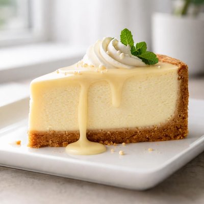 Condensed milk cheesecake taste